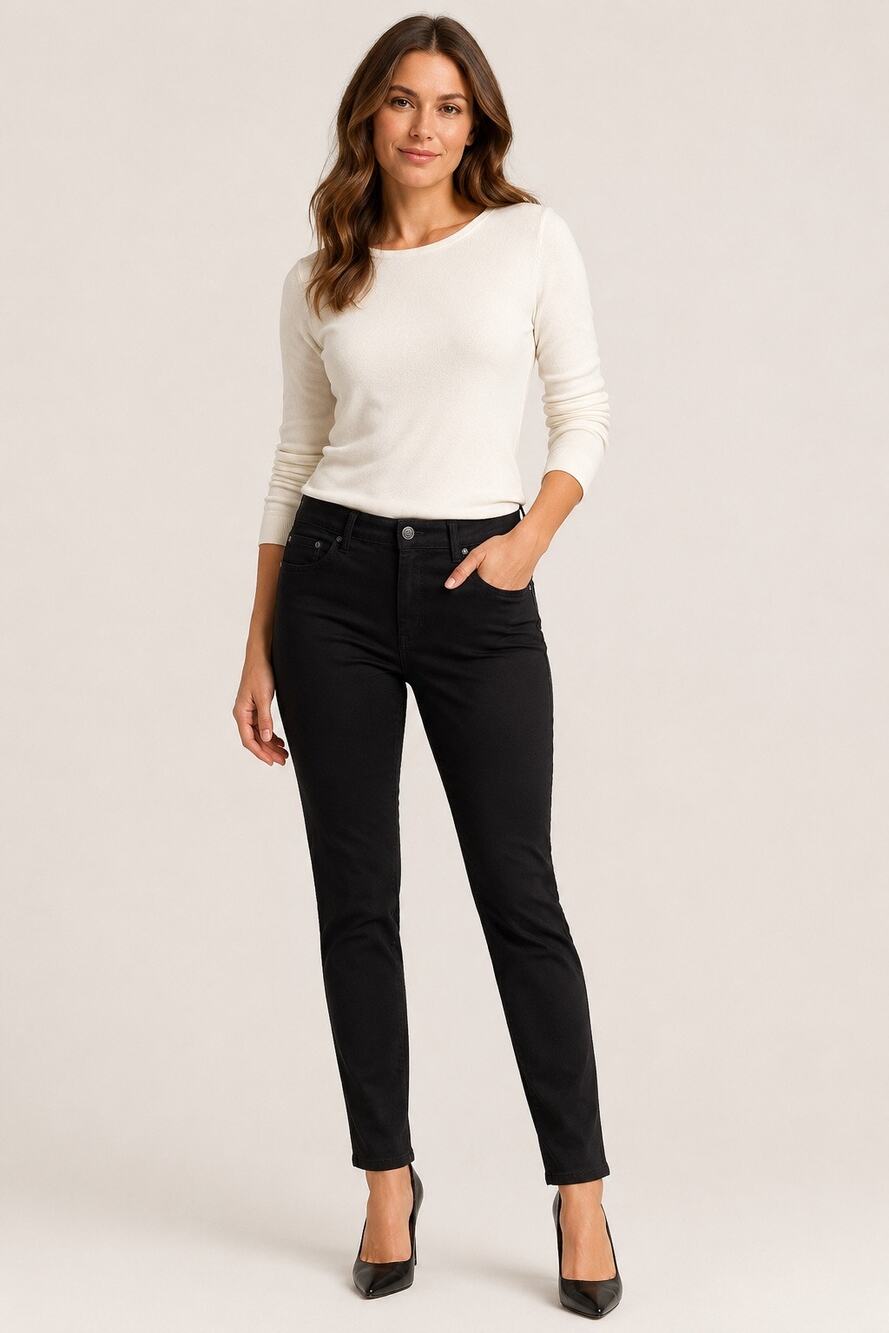 Banana Republic Skinny Sateen Pants – Black – Women’s Petite 31/12